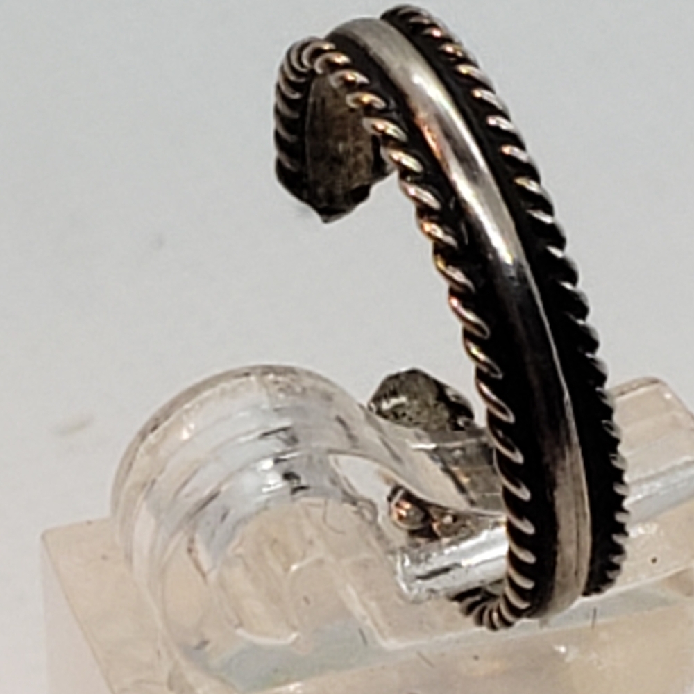 .925 Toe Ring Solid Sterling Silver - image 4